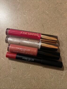 Bundle Josie (4) Maran & Laura Geller Lip Gloss and Crayon Set